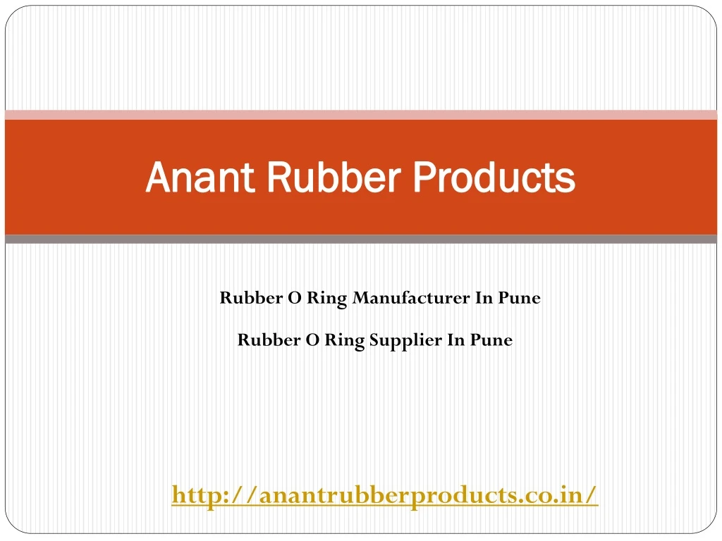 anant rubber products n.
