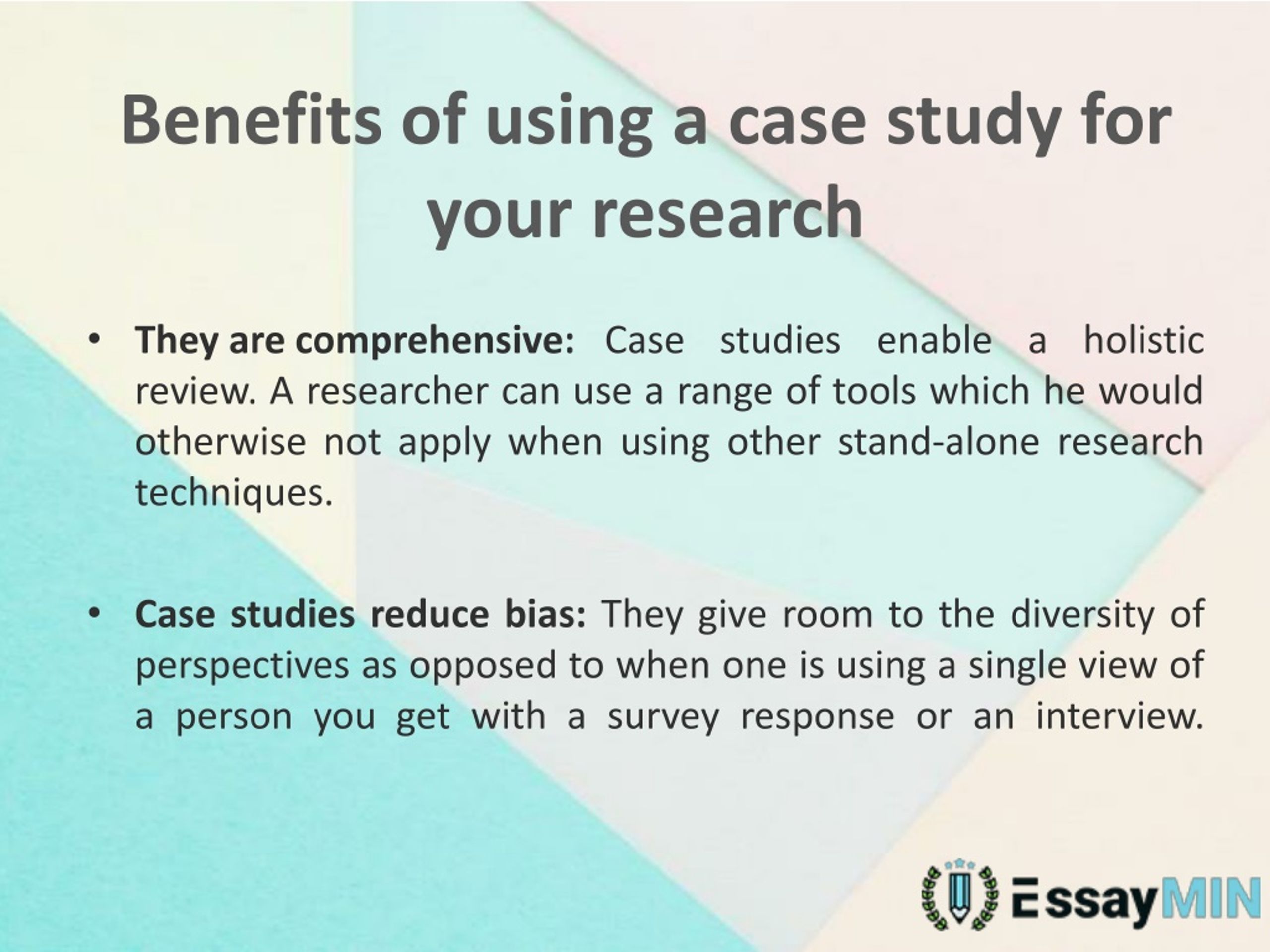 benefits of a case study research design