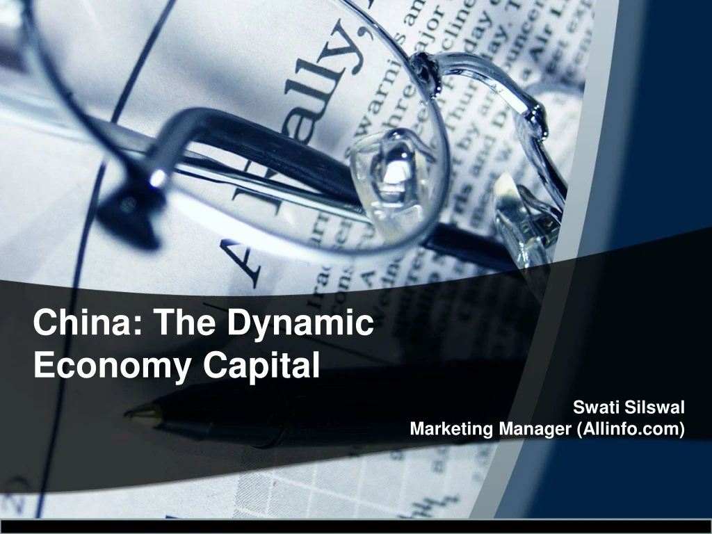 china the dynamic economy capital n.