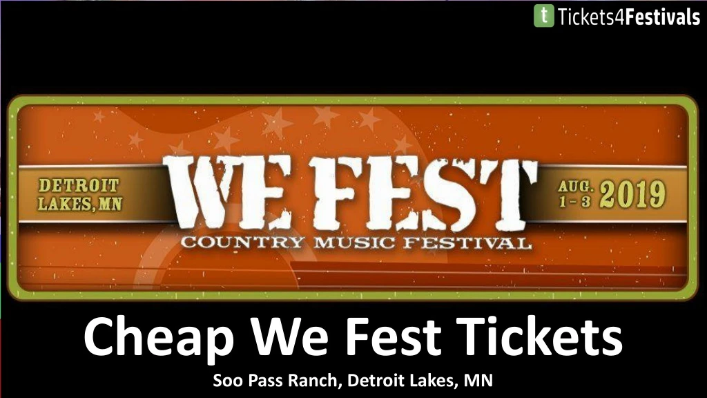 cheap we fest tickets soo pass ranch detroit n.