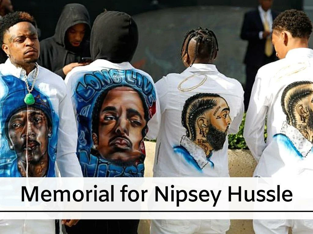 memorial for nipsey hussle n.