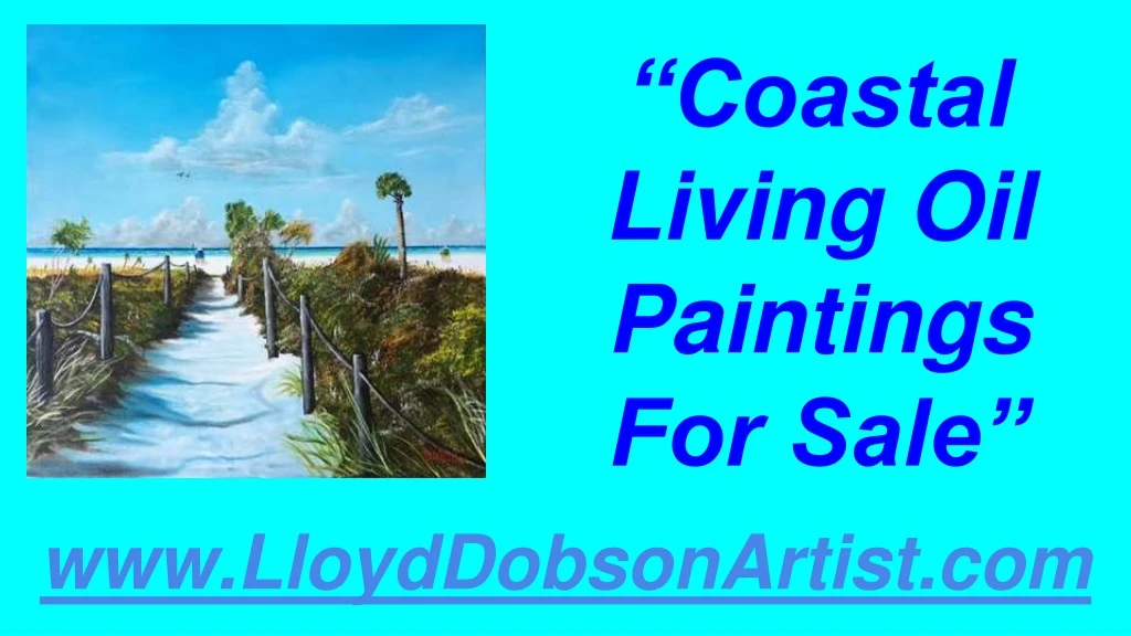 coastal living oil paintings for sale n.