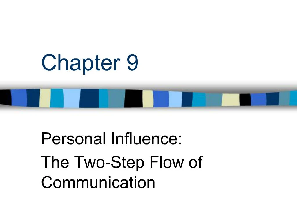 ppt-personal-influence-the-two-step-flow-of-communication-powerpoint