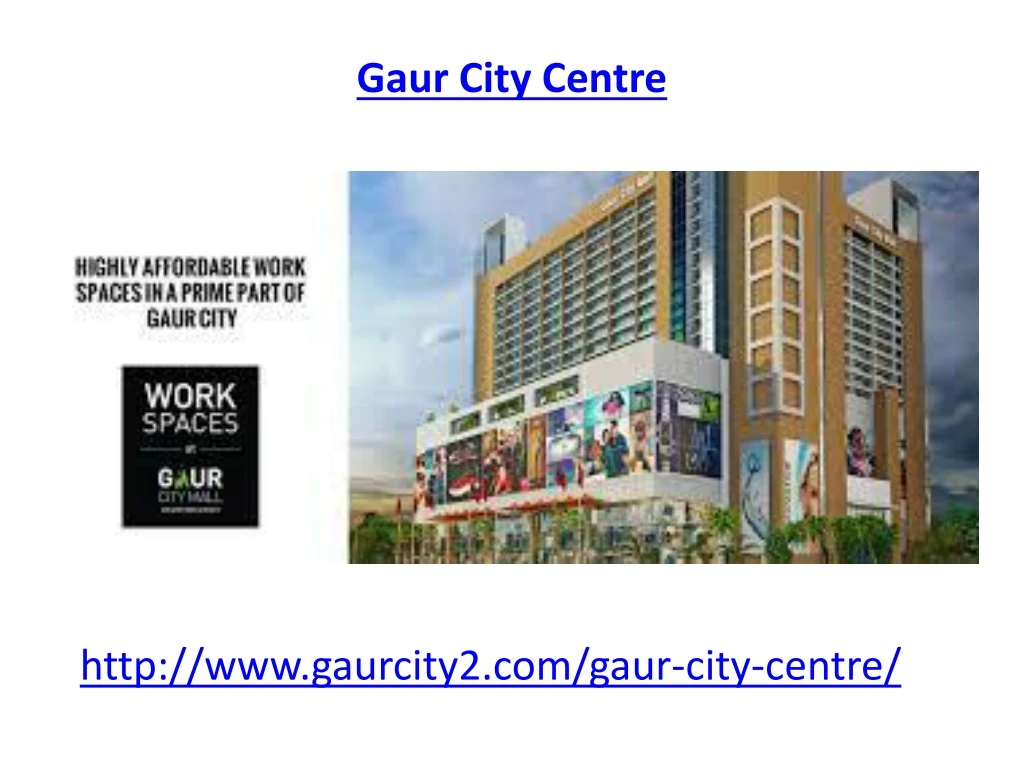 gaur city centre n.