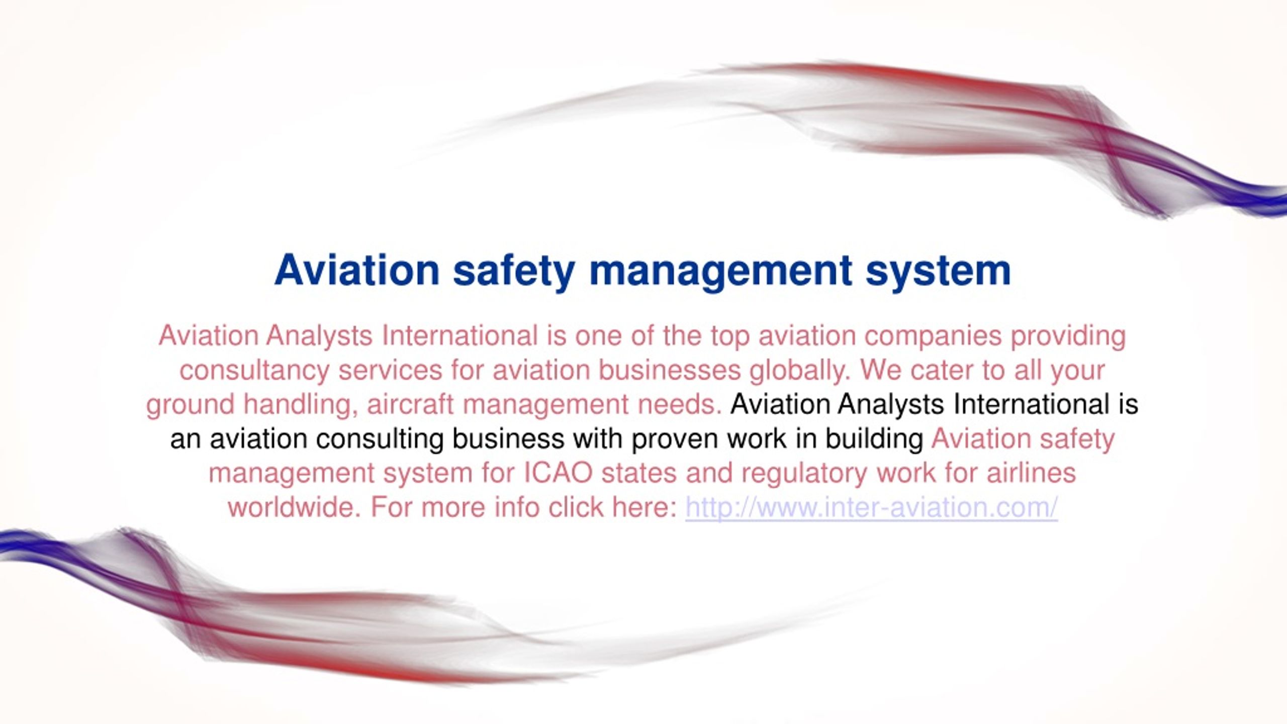 safety management system aviation powerpoint presentation