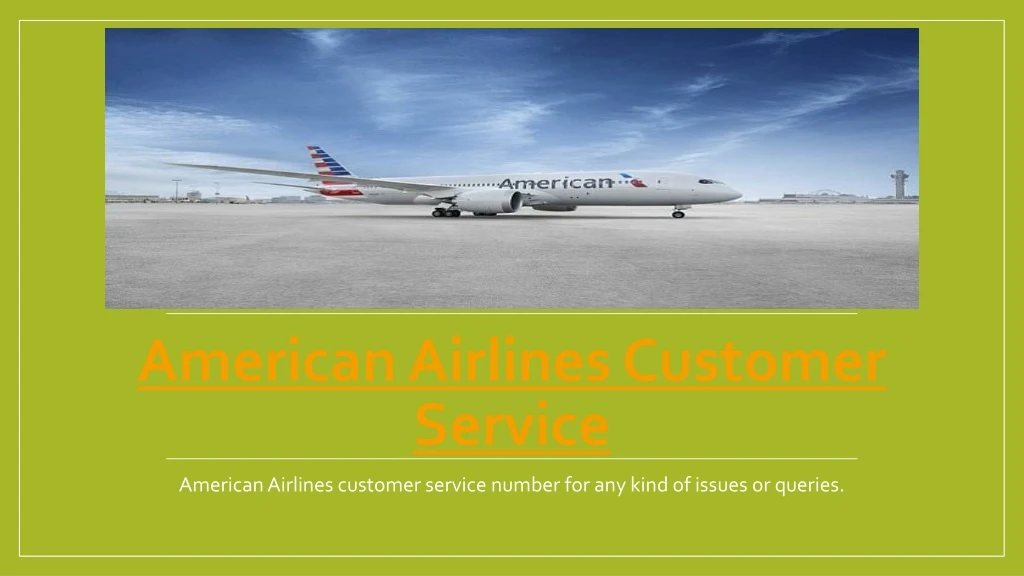 american airlines customer service n.