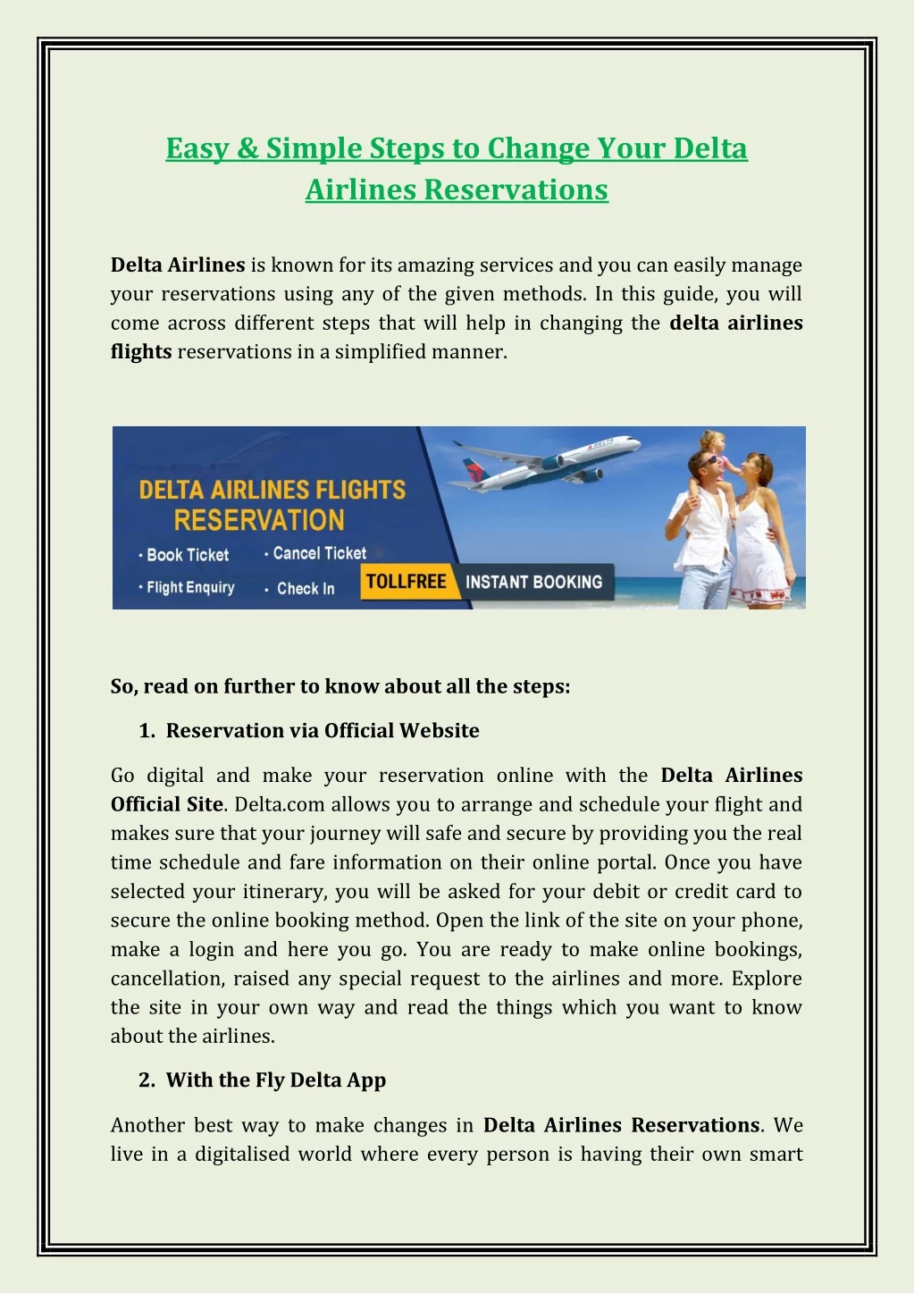 easy simple steps to change your delta airlines n.