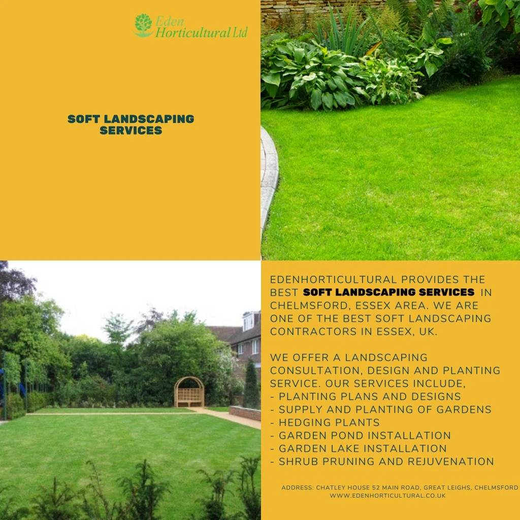 soft landscaping services n.