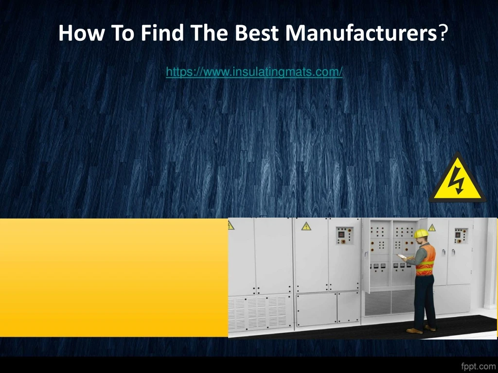 how to find the best manufacturers n.