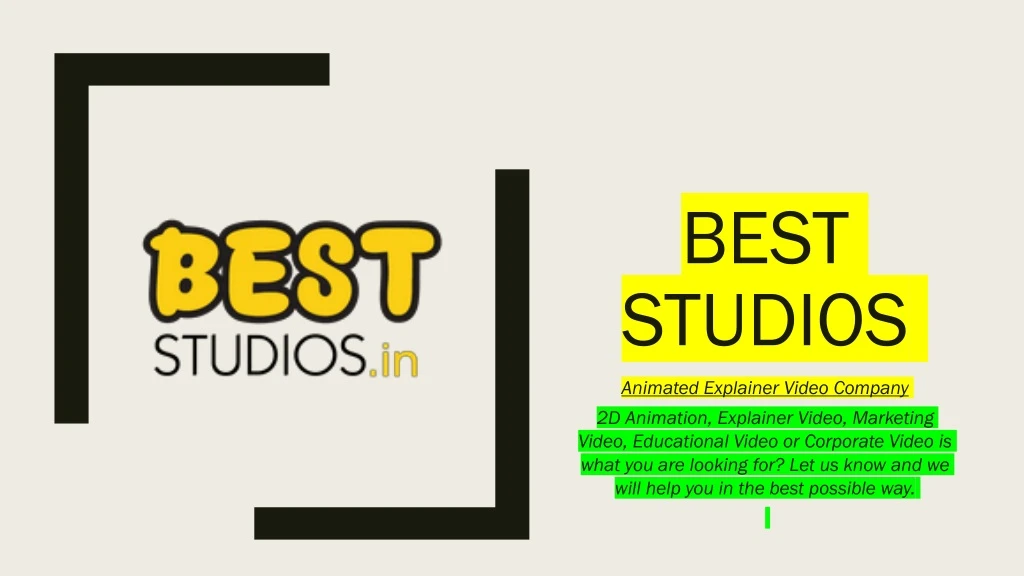 best studios n.