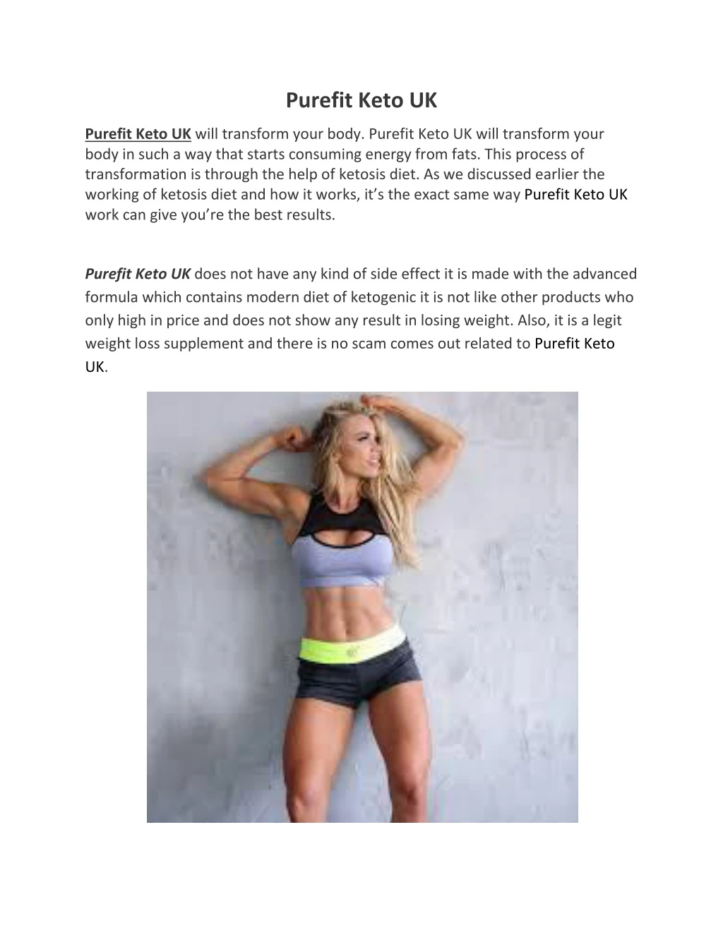 purefit keto uk n.