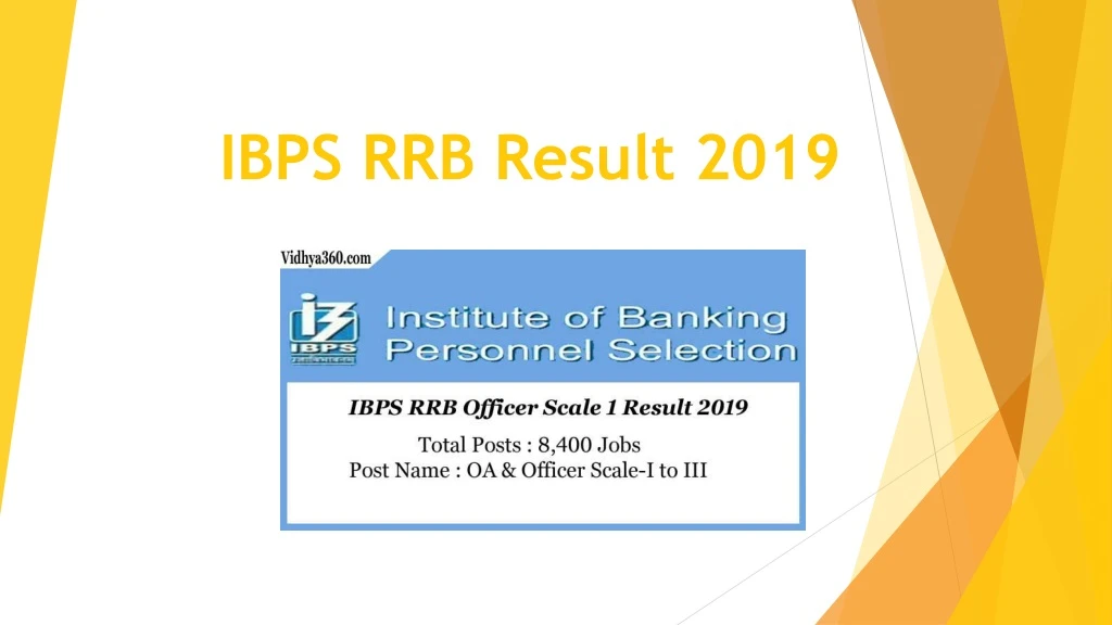 ibps rrb result 2019 n.