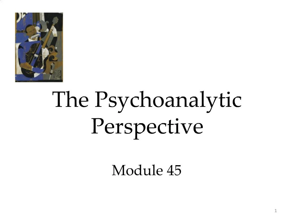 psychoanalytic perspective essay