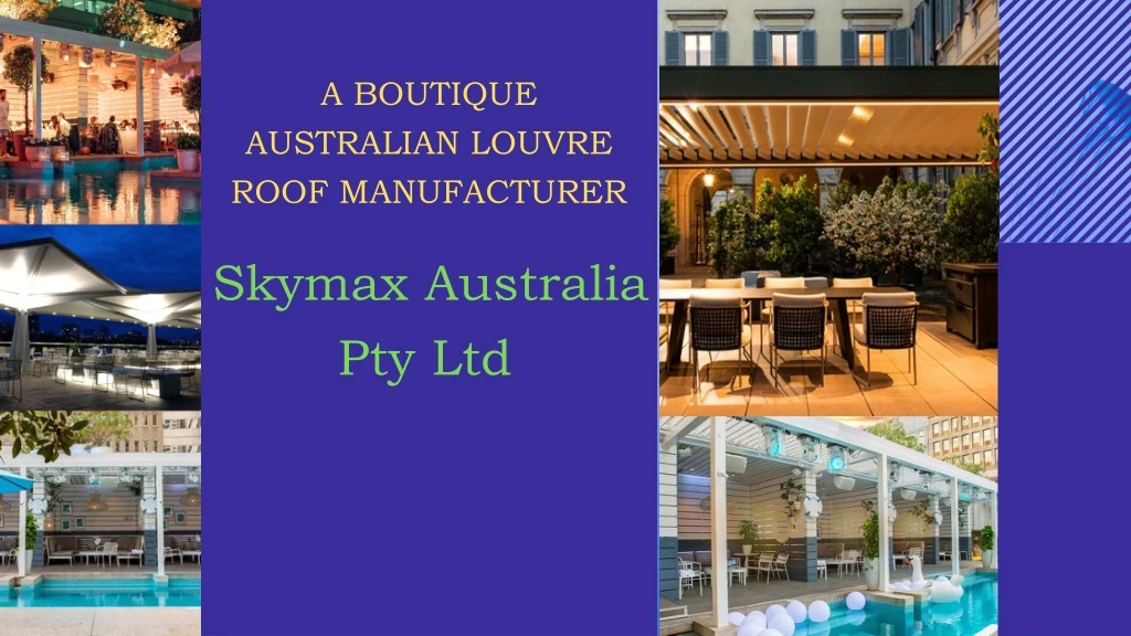 a boutique australian louvre roof manufacturer n.