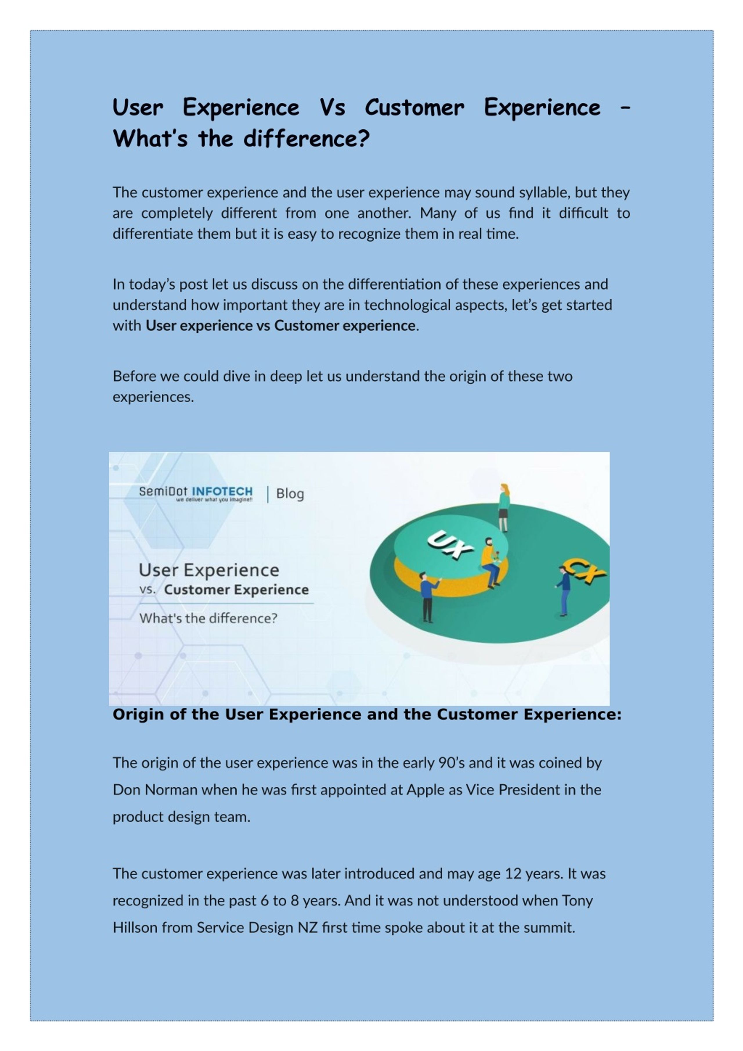 PPT User Experience Vs Customer Experience What’s the difference