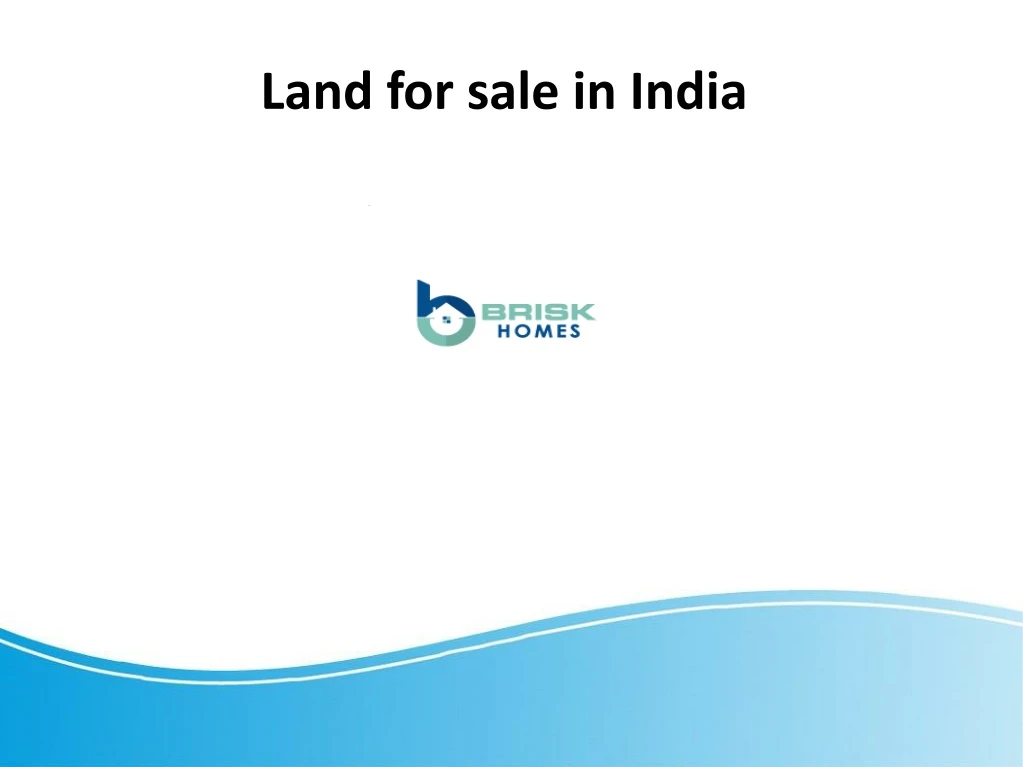 land for sale in india n.