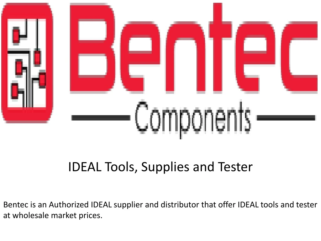 ideal tools supplies and tester n.