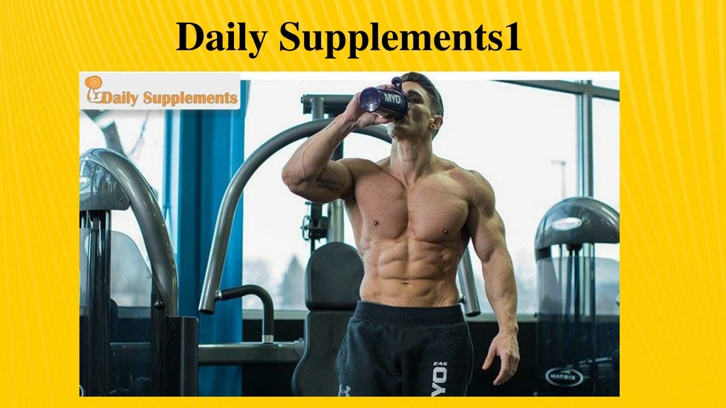 daily supplements1 n.