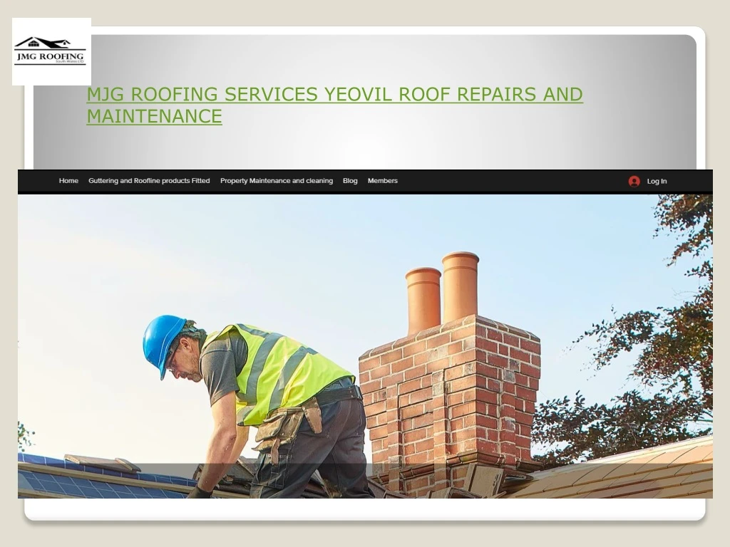 mjg roofing services yeovil roof repairs n.