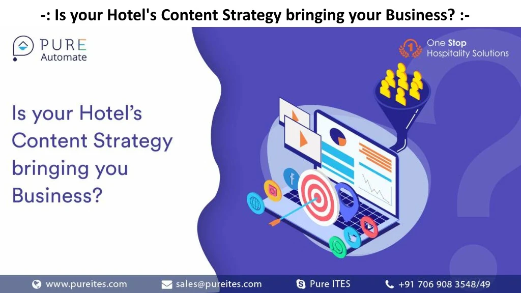 is your hotel s content strategy bringing your n.