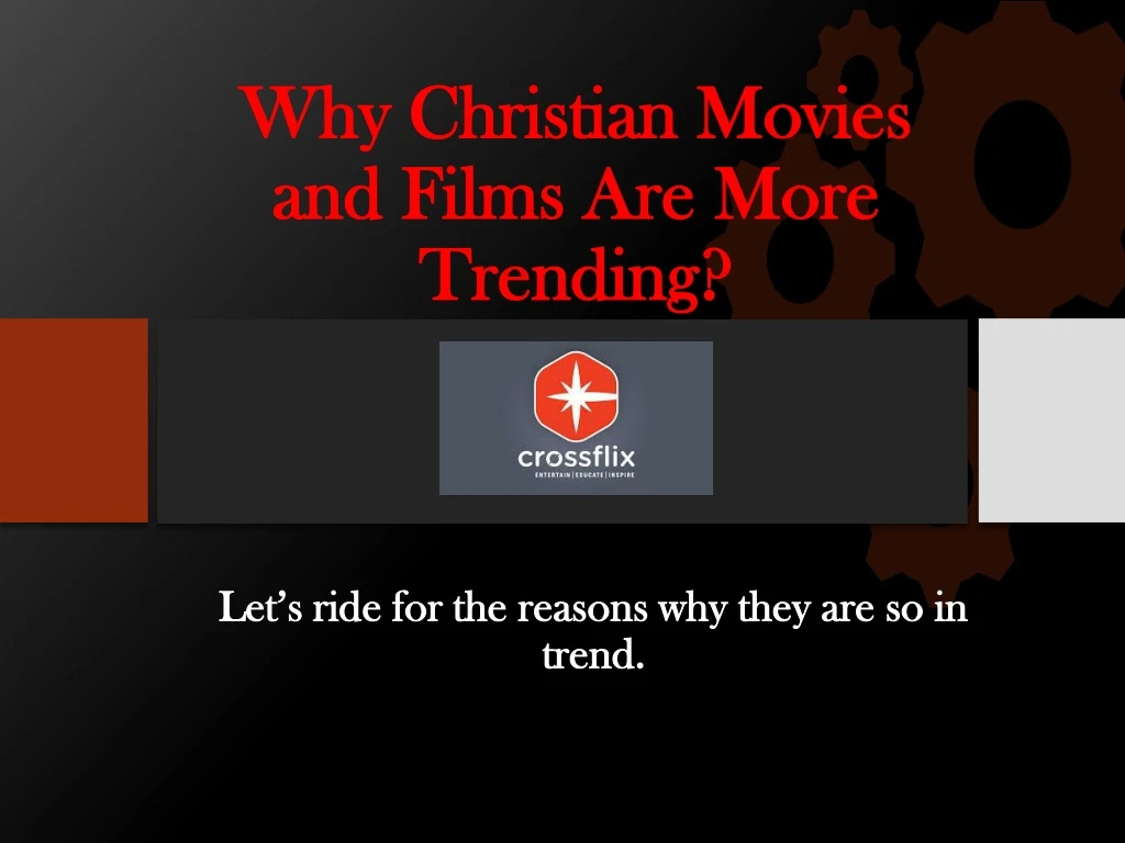 why christian movies and films are more trending n.