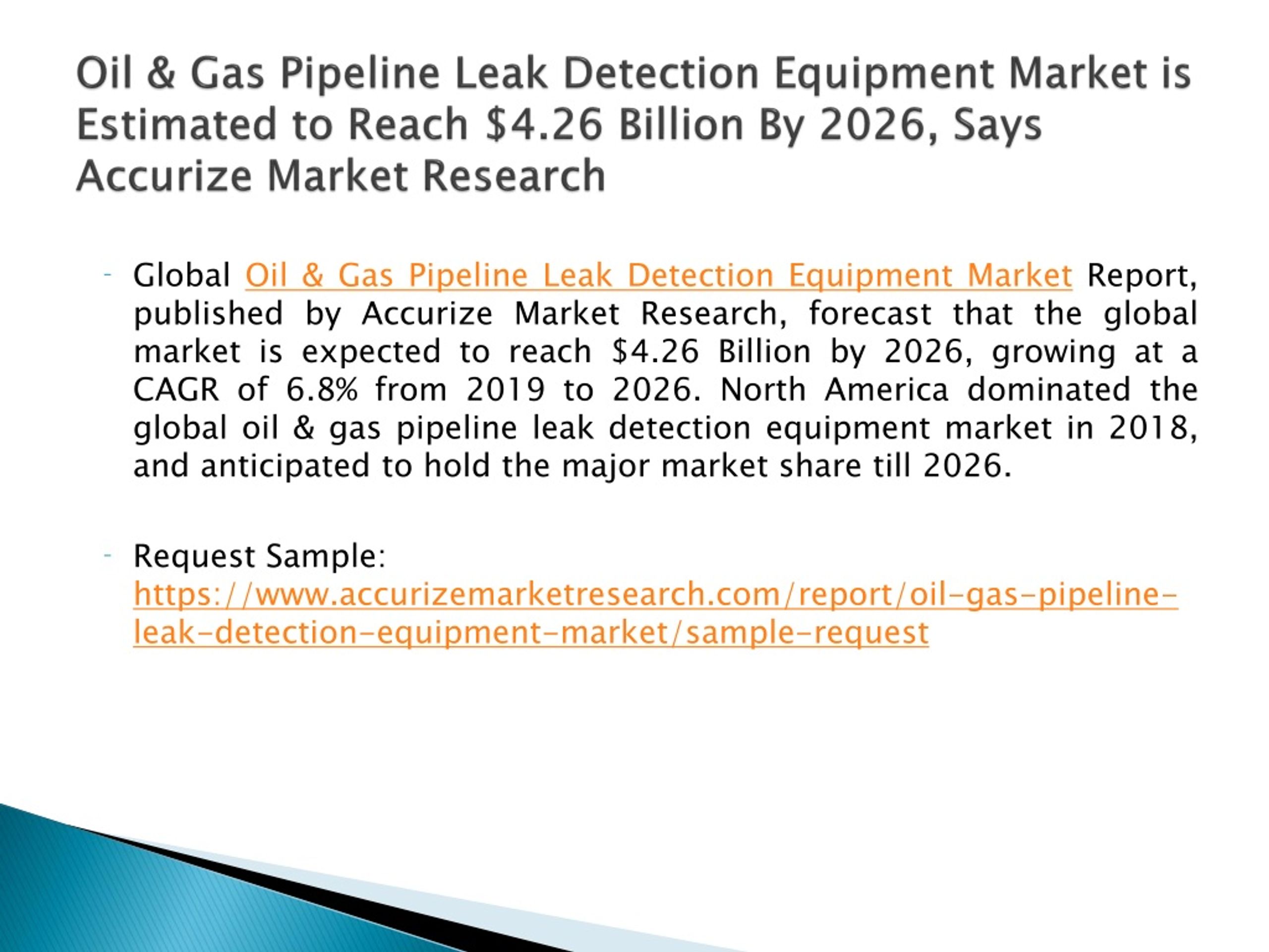 PPT - Oil & Gas Pipeline Leak Detection Equipment Market PowerPoint ...