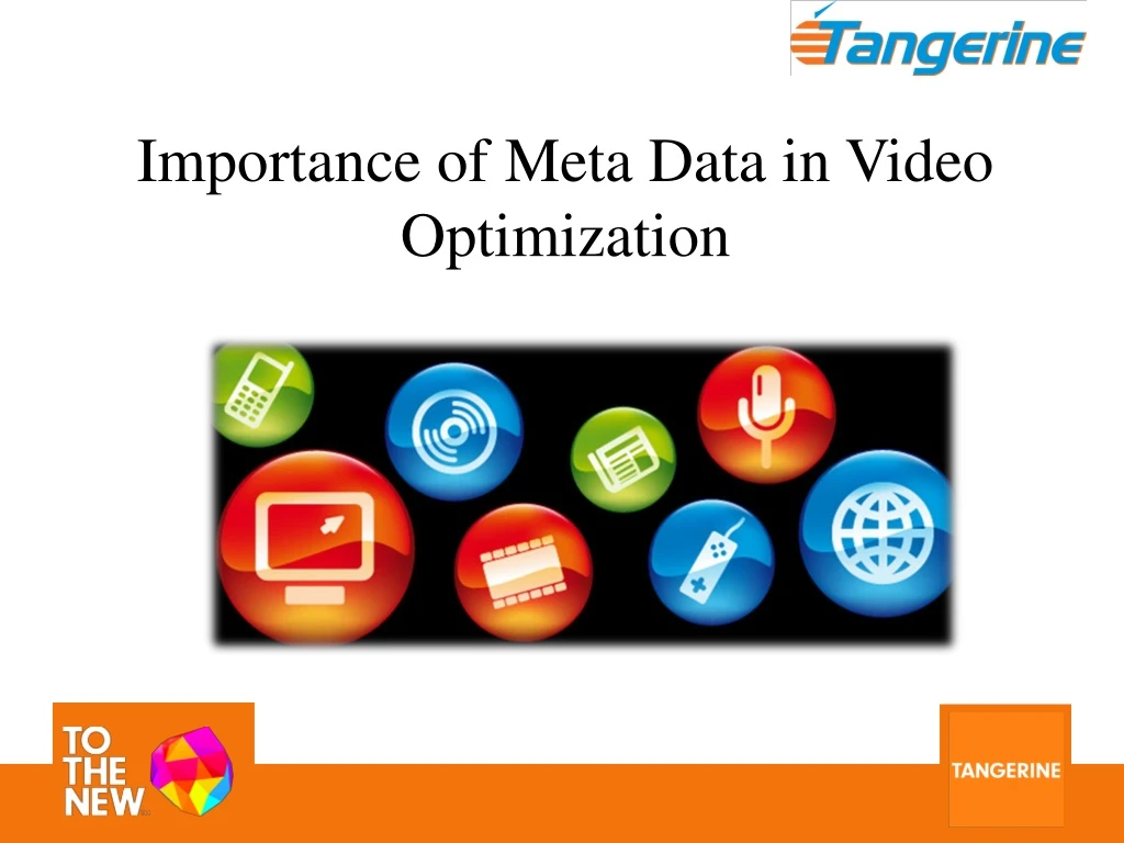 importance of meta data in video optimization n.