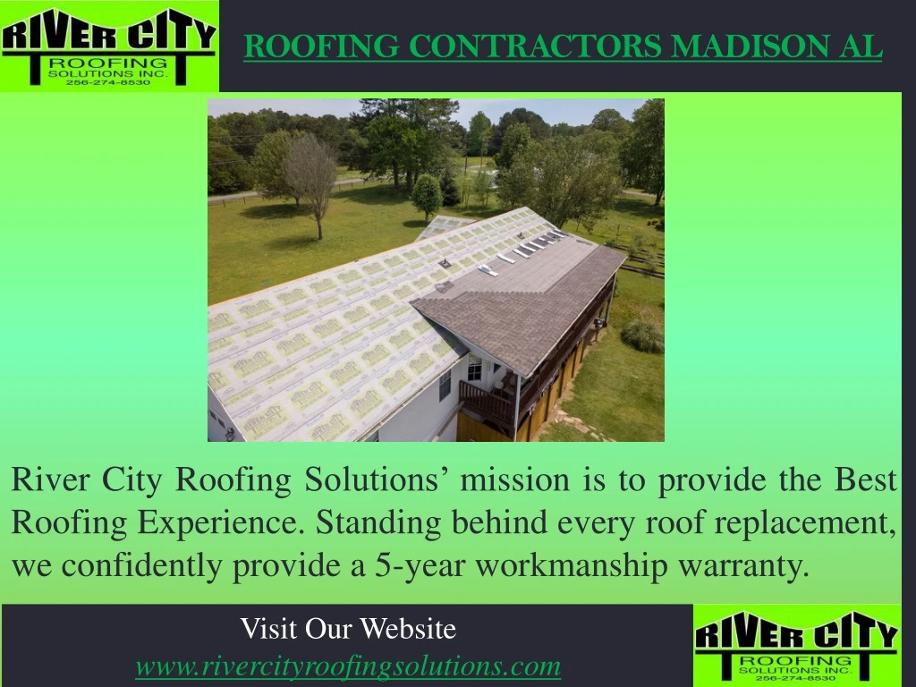 roofing contractors madison al n.