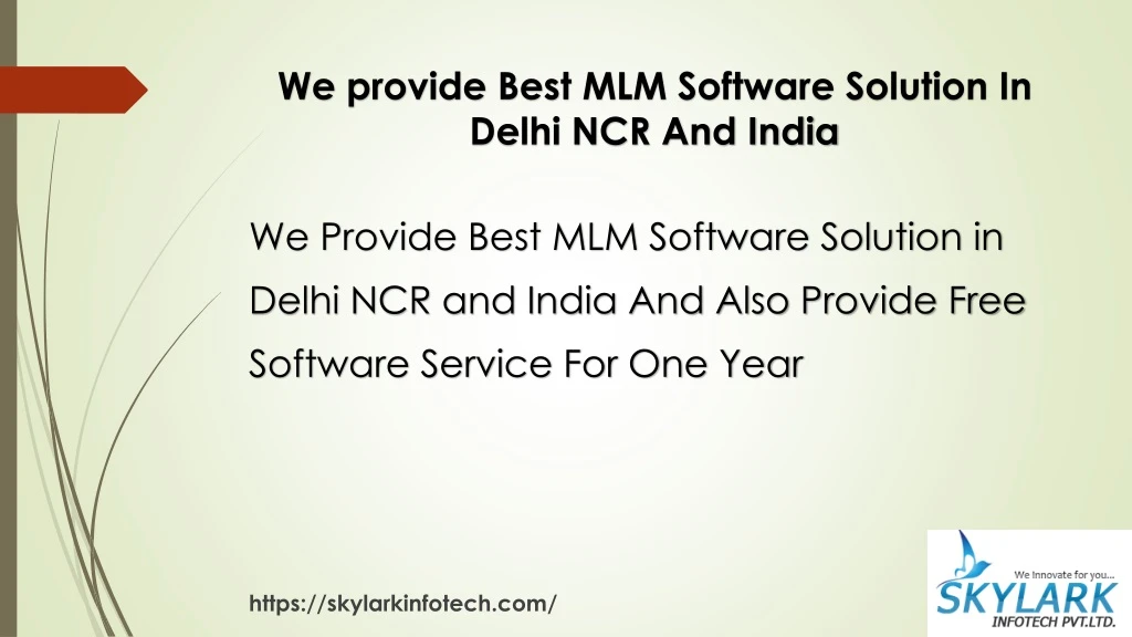we provide best mlm software solution in delhi ncr and india n.
