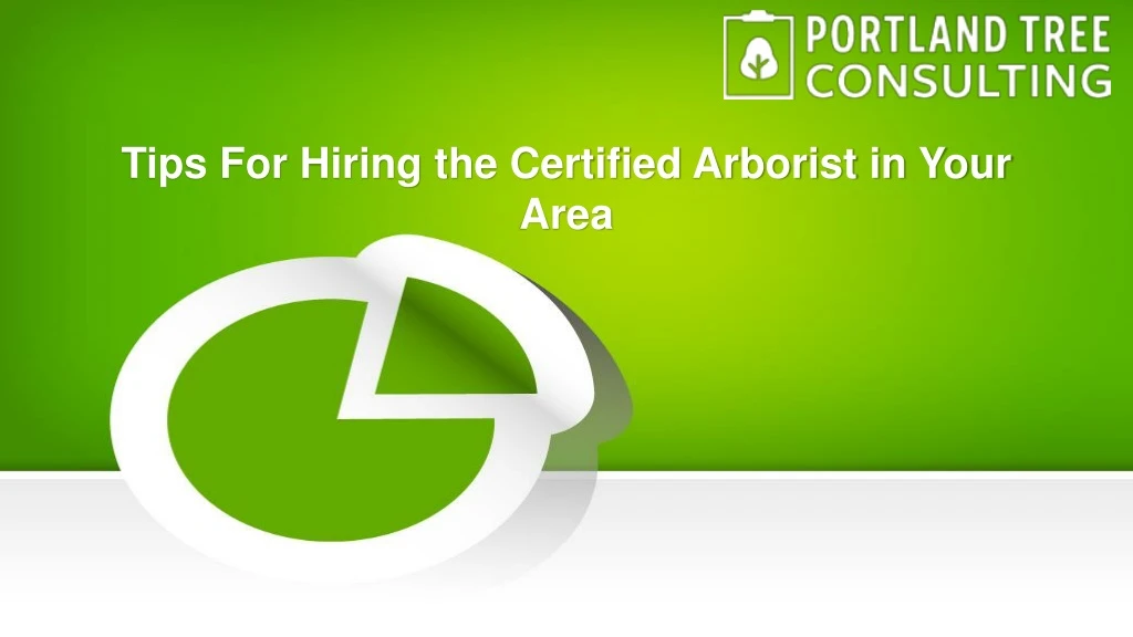 tips for hiring the certified arborist in your area n.