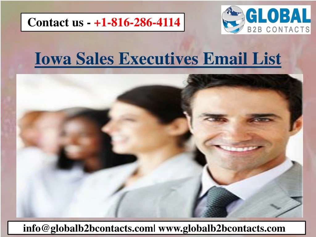 iowa sales executives email list n.