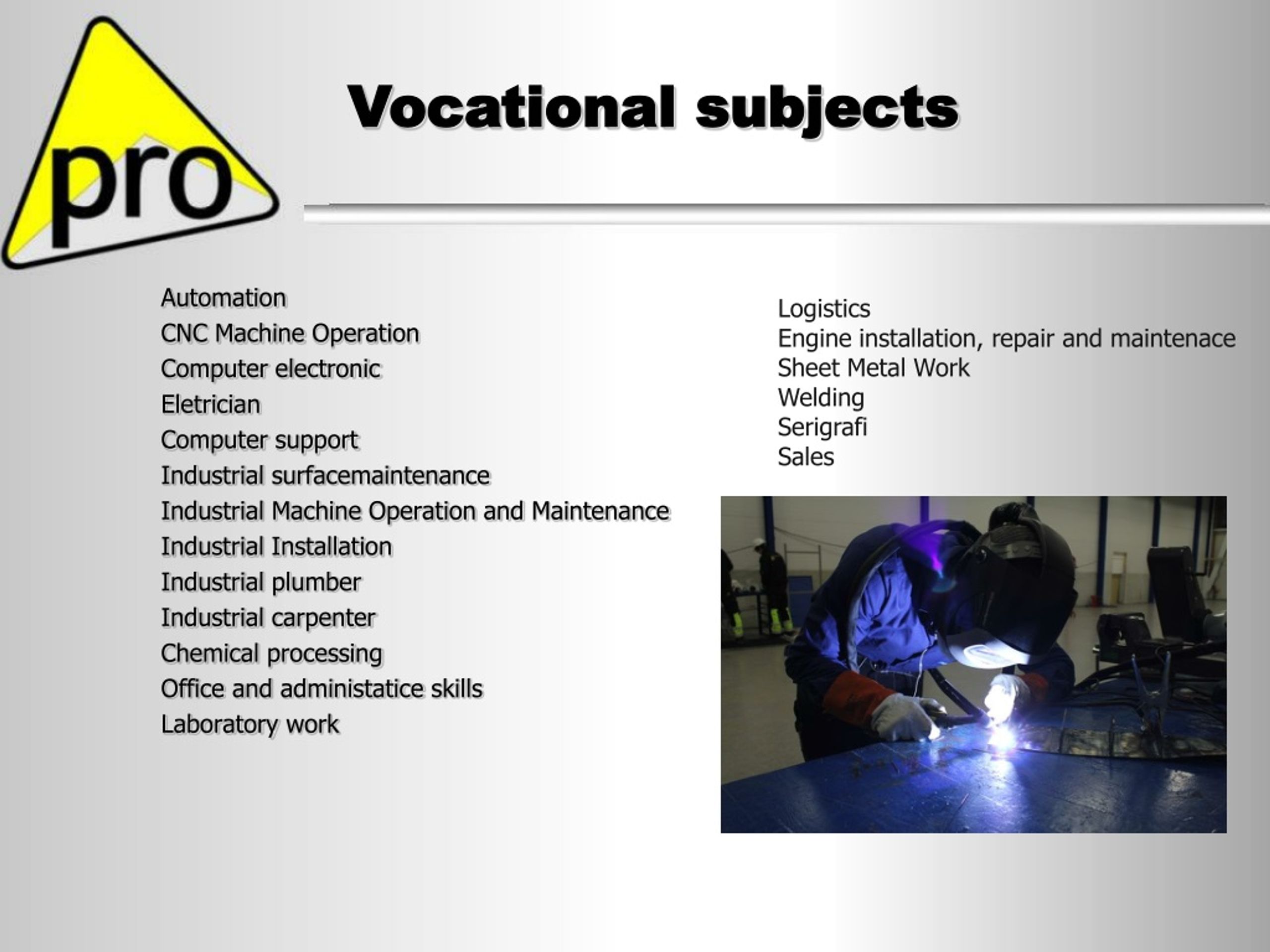 PPT Vocational Training Office For Industry And Technology PowerPoint 