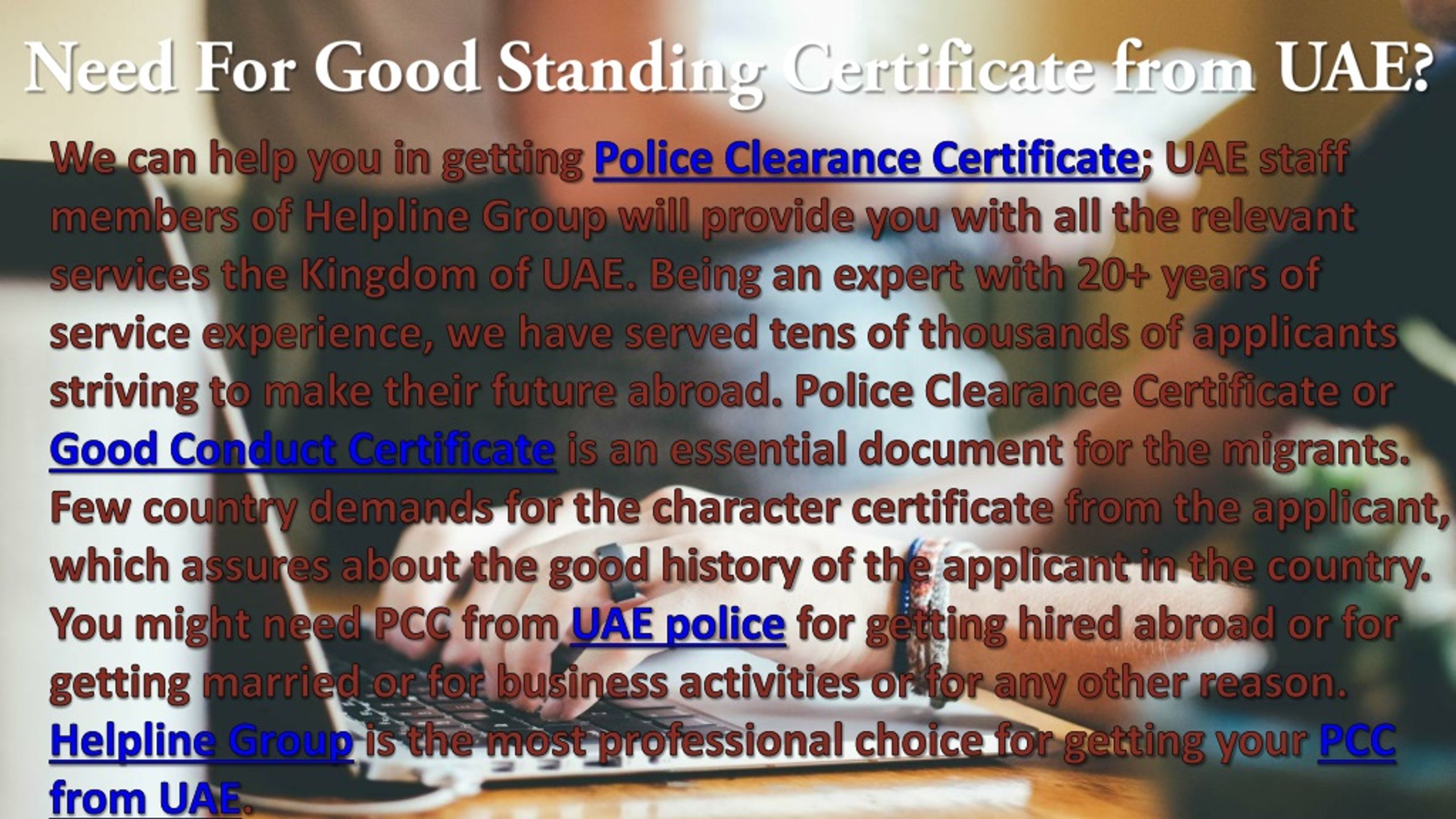 Ppt Good Conduct Certificate Uae Powerpoint Presentation Free Download Id8431025 