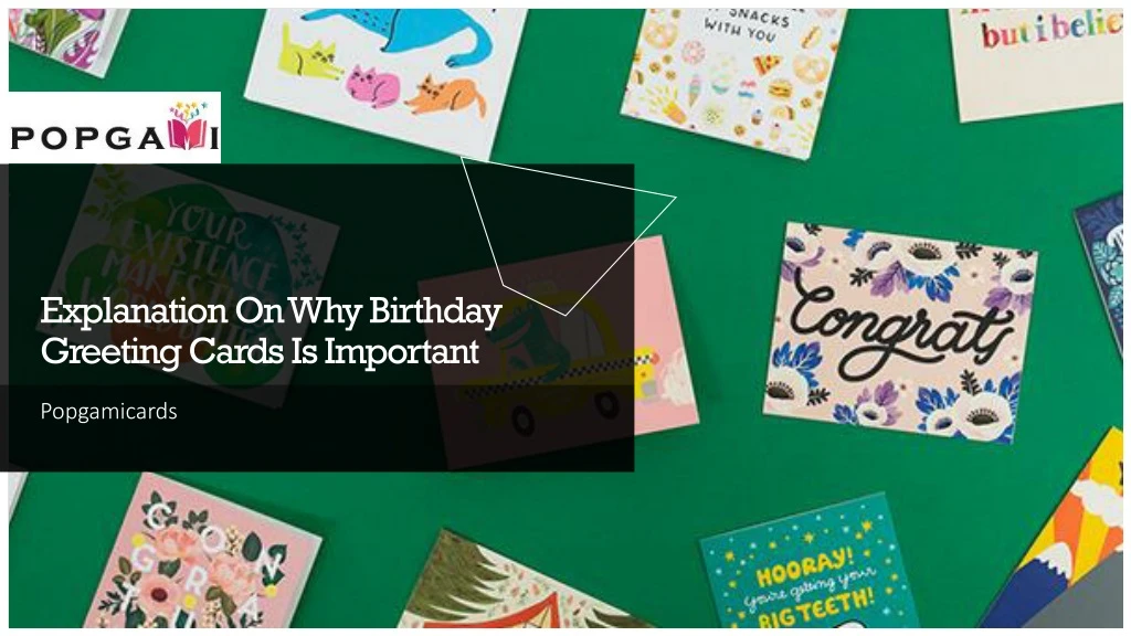 explanation on why birthday greeting cards n.
