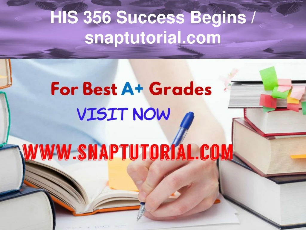 his 356 success begins snaptutorial com n.