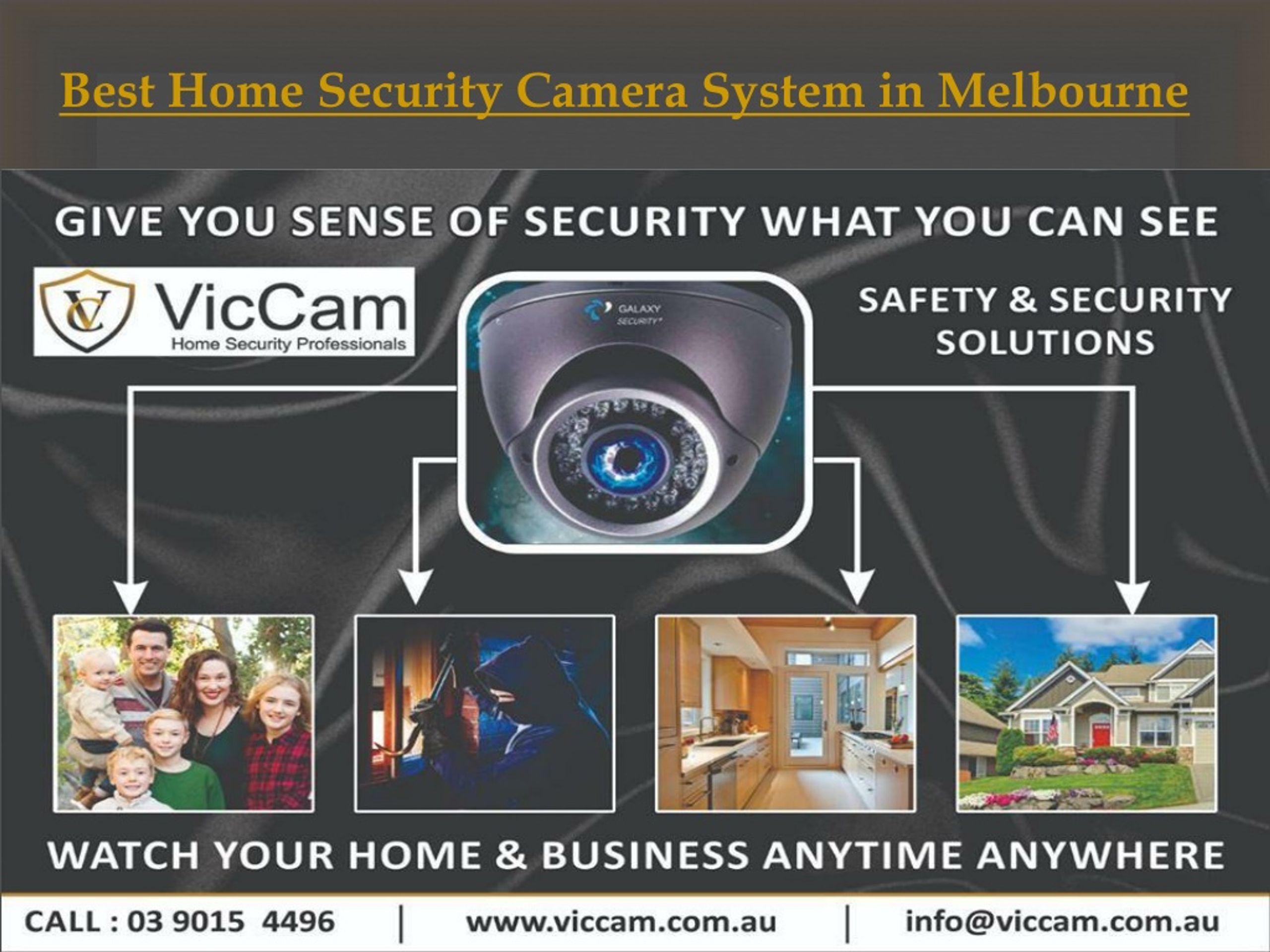 PPT - Best Home Security Cctv Camera System in Melbourne | Viccam ...