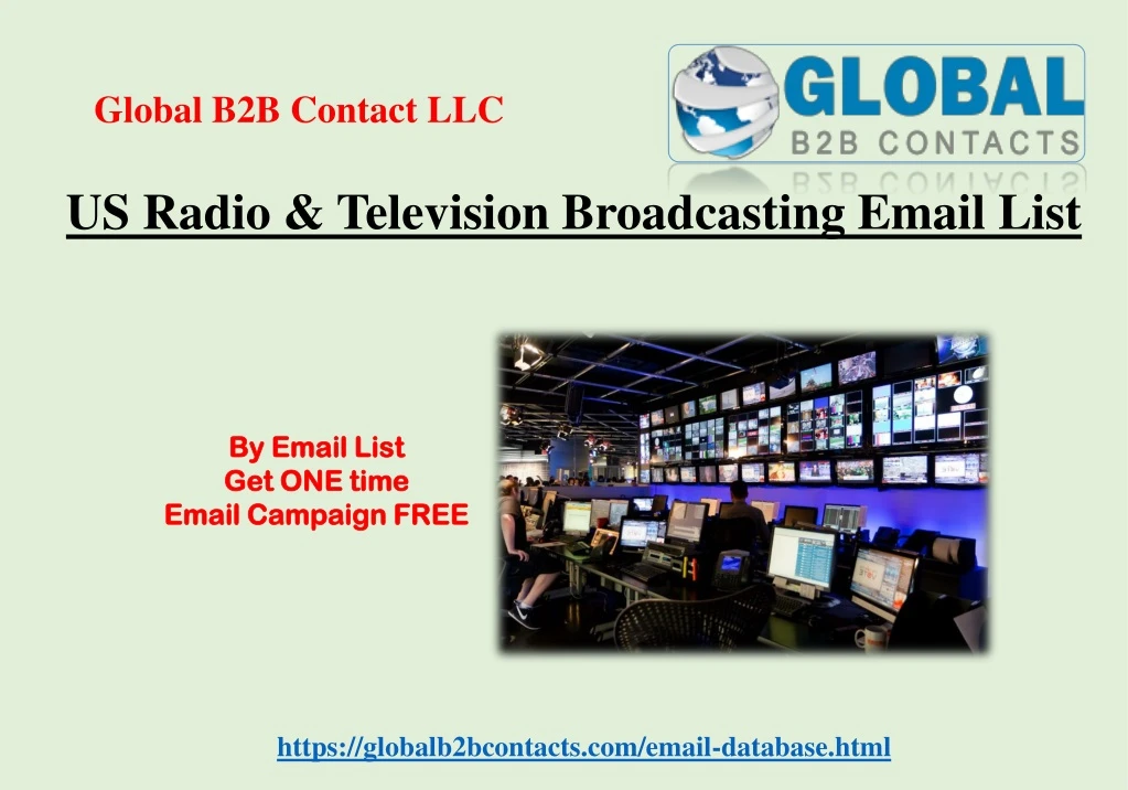 us radio television broadcasting email list n.