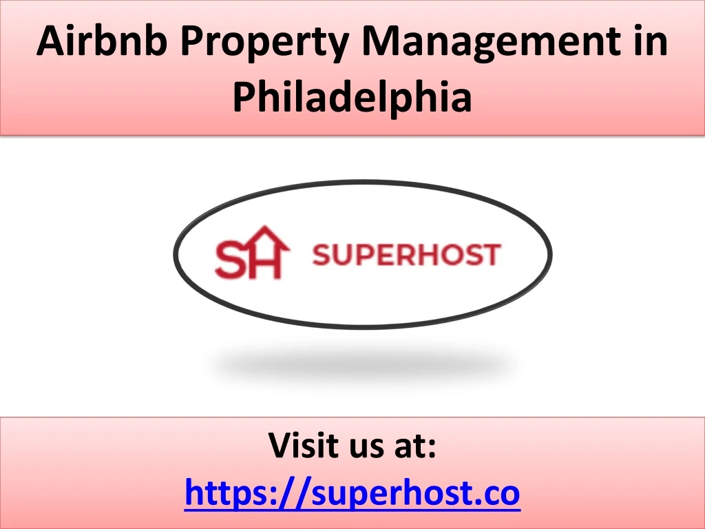 airbnb property management in philadelphia n.
