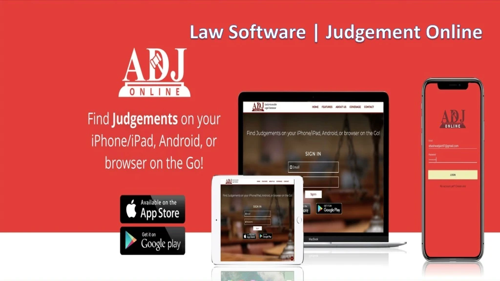 law software judgement online n.