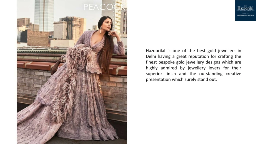 hazoorilal is one of the best gold jewellers n.