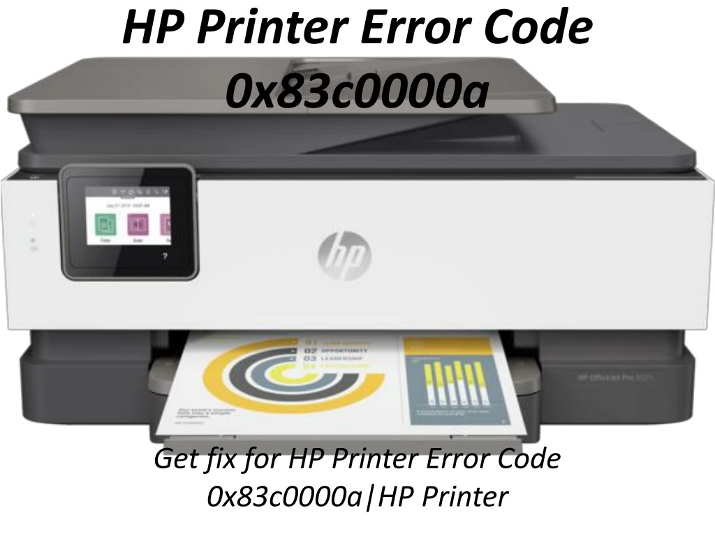hp printer error code 0x83c0000a n.