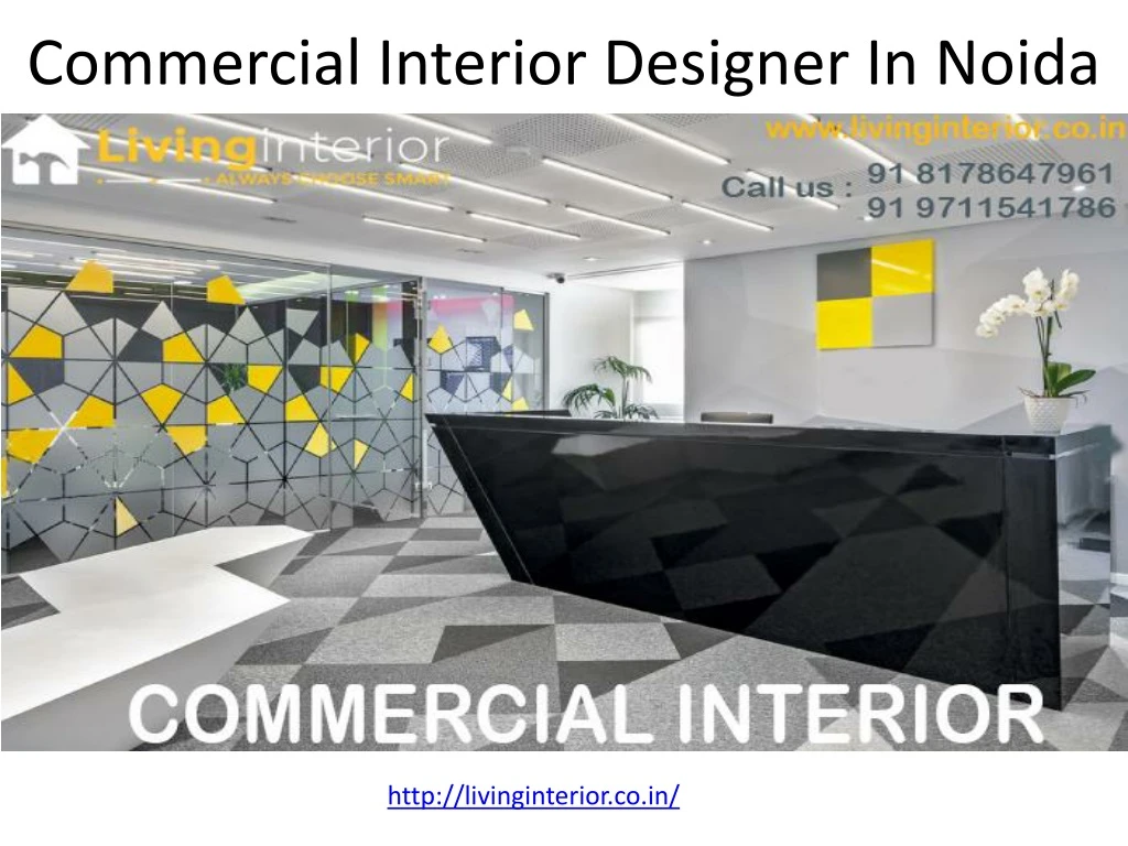 commercial interior designer in noida n.