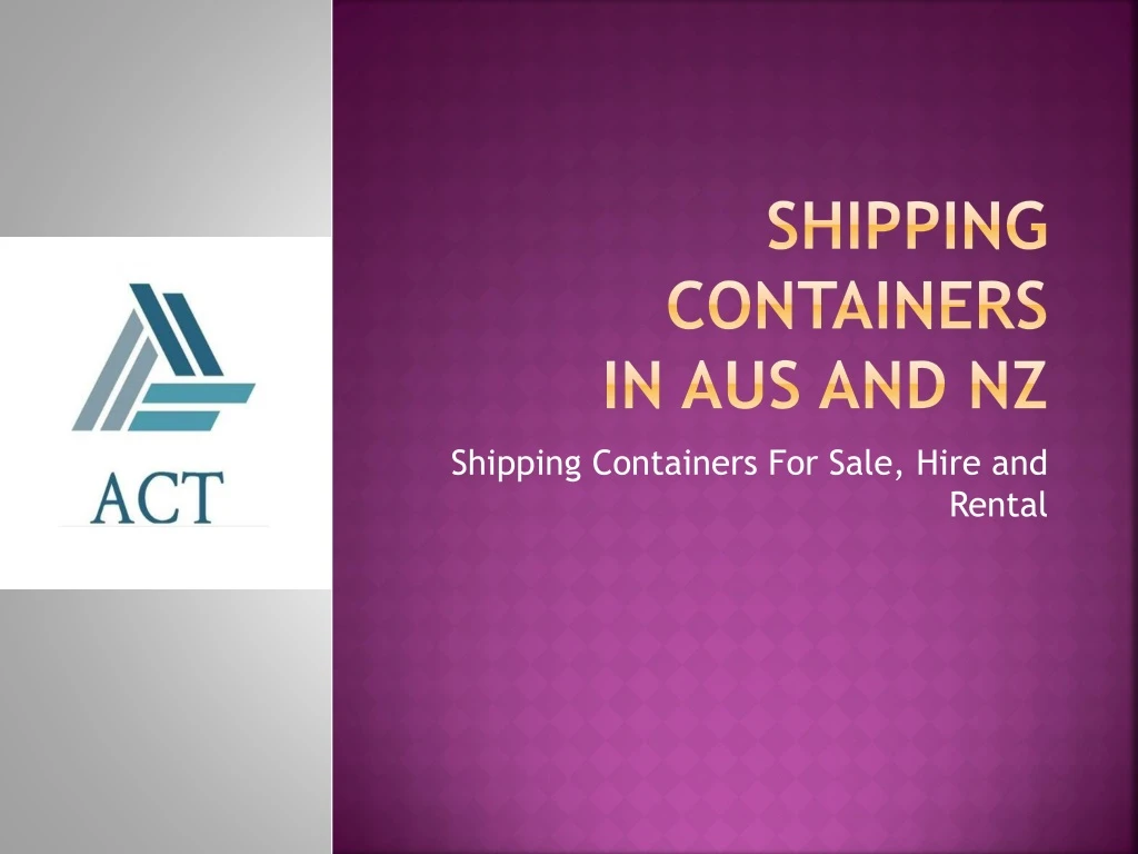 shipping containers in aus and nz n.