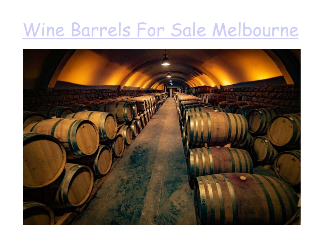 wine barrels for sale melbourne n.