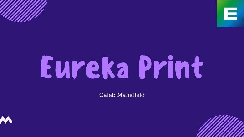 eureka print n.