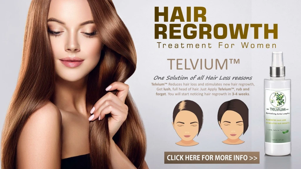 telvium one solution of all hair loss reasons n.