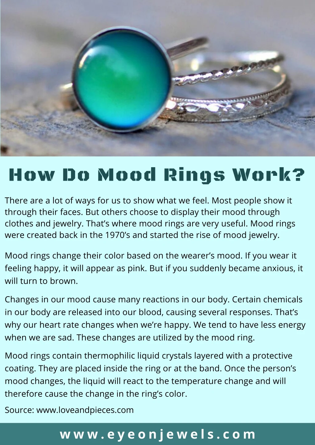 PPT - How Do Mood Rings Work? PowerPoint Presentation, free download ...