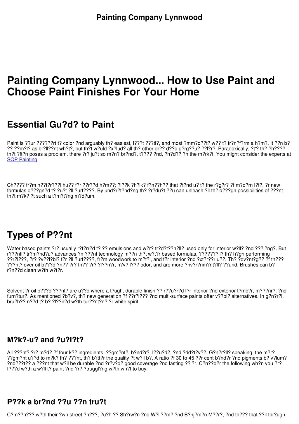 painting company lynnwood n.