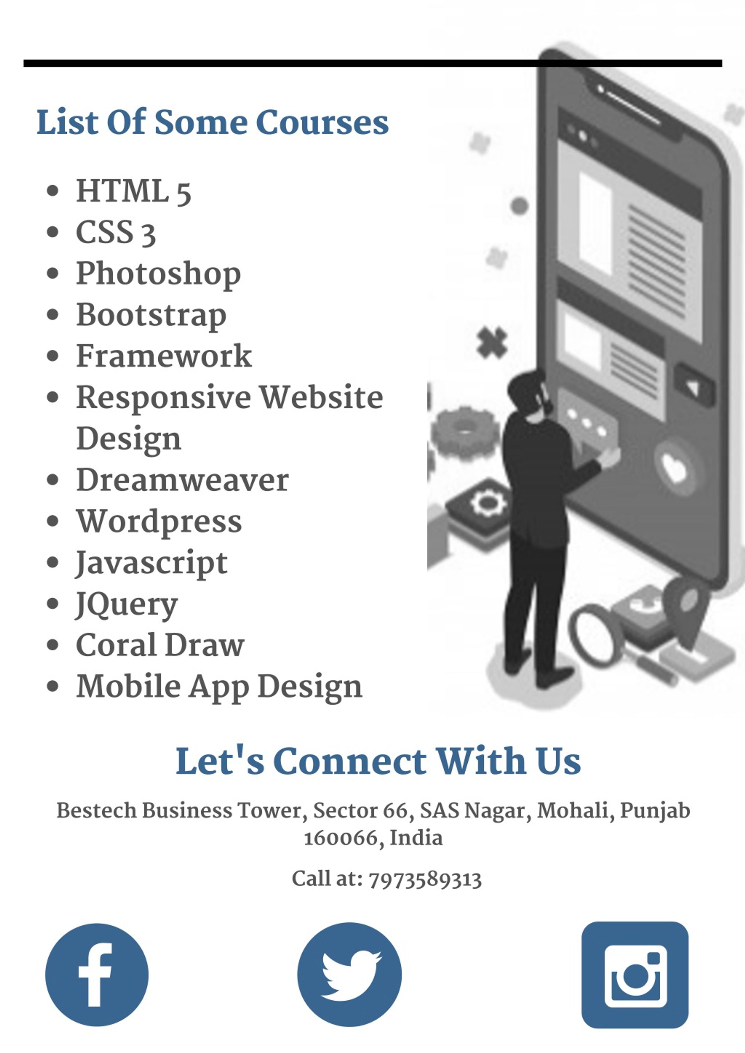 Html Cource List PPT - Find The Best Web Designing Training In Chandigarh PowerPoint ...
