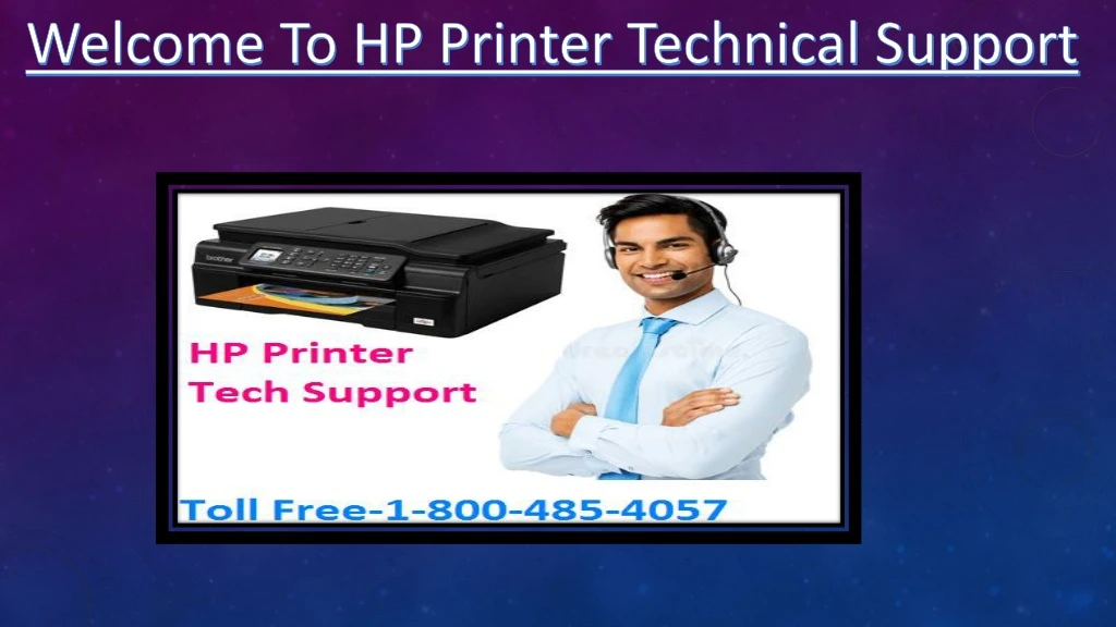 welcome to hp printer technical support n.